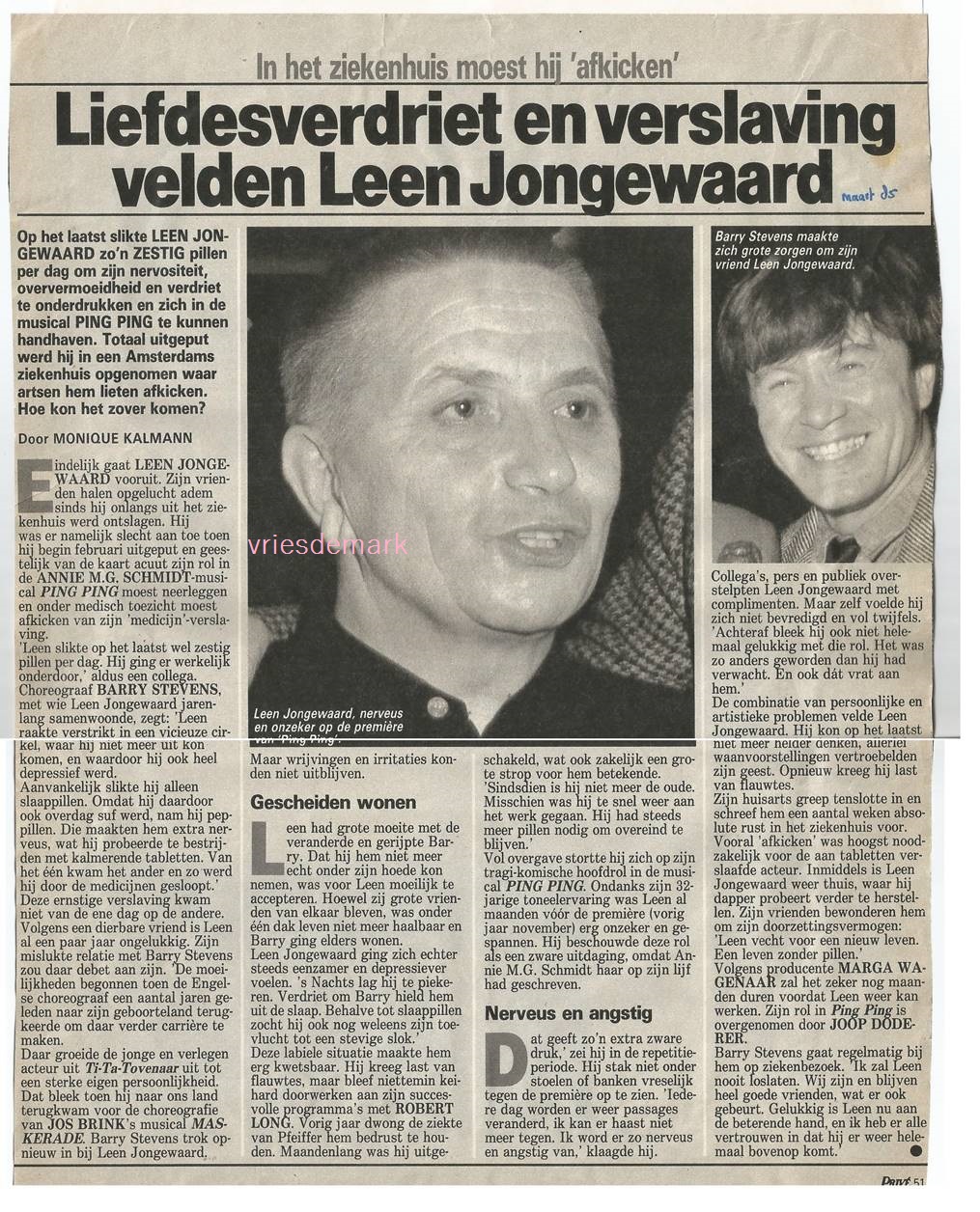 Leen Jongewaard interviews Leen Jongewaard interviews